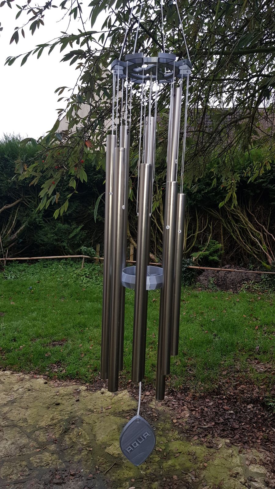 Carillon Triskel argenté